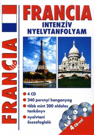 Kép: Francia intenzív nyelvtanfolyam (4 CD)