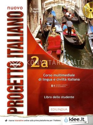 Kép: Nuovo Progetto italiano 2a – Libro dello studente con CD audio (livello A1 del Quadro Comune Europeo di Riferimento per le Lingue)