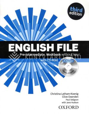 Kép: English File Third edition Pre-Intermediate Workbook with CD-ROM
