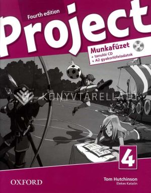 Kép: Project Fourth edition Munkafüzet 4 + tanulói CD