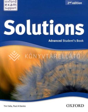 Kép: Solutions 2nd Edition Advanced Students Book