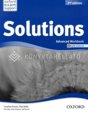 Kép: Solutions 2nd edition Advanced Workbook+audio CD
