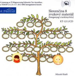 Kép: CD Slovenčina 8. zvukový materiál