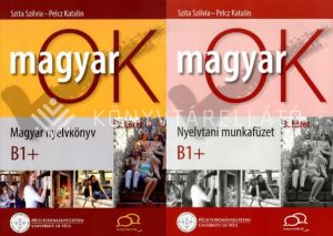 Kép: MagyarOK B1+ - Magyar Nyelvkönyv és Nyelvtani Munkafüzet - Letölthető Hanganyaggal
