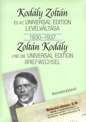 Kép: Kodály Zoltán és az Universal Edition levélváltása I. 1930-1937