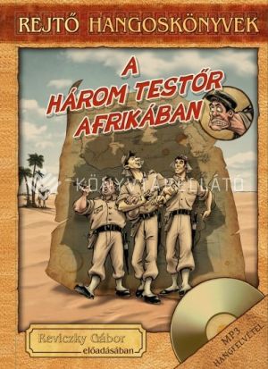 Kép: A három testőr Afrikában (hangoskönyv + könyv)