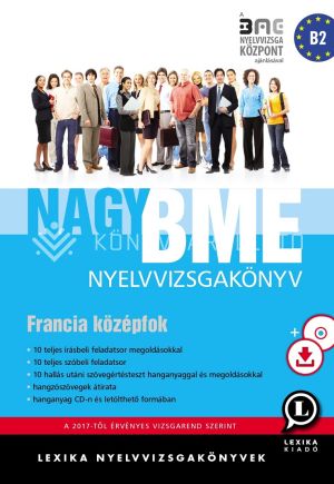 Kép: Nagy BME nyelvvizsgakönyv Francia középfok