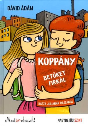 Kép: Koppány betűket firkál