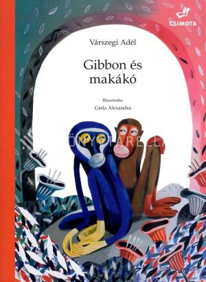 Kép: Gibbon és makákó