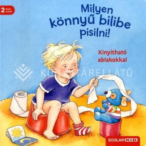 Kép: Milyen könnyű bilibe pisilni! (lapozó)