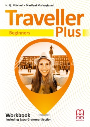 Kép: Traveller Plus Beginners Workbook (online hanganyaggal)