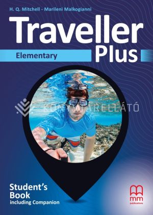 Kép: Traveller Plus Elementary Student’s Book (online szószedettel)