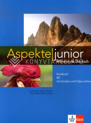 Kép: Aspekte junior Kursbuch B2 mit Audios und Clips online