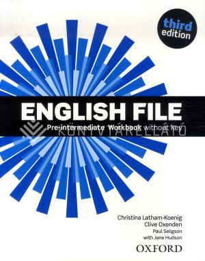Kép: English File Third edition Pre-Intermediate Workbook