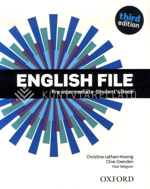 Kép: English File Third edition Pre-Intermediate Students Book