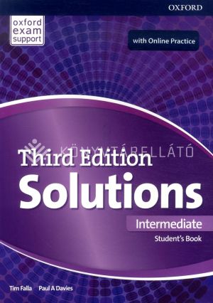 Kép: Solutions Third Edition Intermediate Student's Book with Online Practice