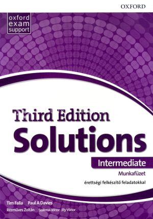 Kép: Solutions Third Edition Intermediate Munkafüzet online hanganyaggal