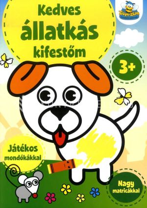 Kép: Kedves állatkás kifestőm