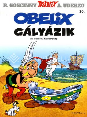 Kép: Asterix 30. - Obelix gályázik - képregény