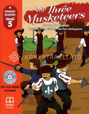 Kép: The Three Musketeers (Level 5) Student'S Book (With CD-ROM)
