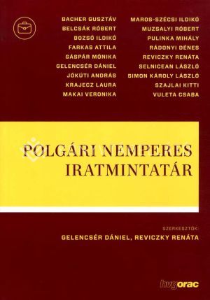 Kép: Polgári nemperes iratmintatár