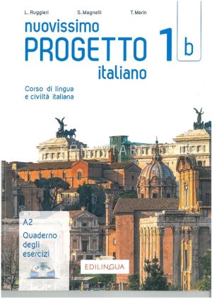 Kép: Nuovissimo Progetto italiano 1B – Quaderno degli esercizi con DVD