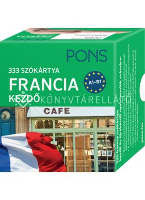 Kép: PONS 333 Szókártya Francia kezdő