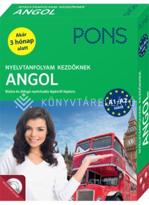 Kép: PONS Nyelvtanfolyam kezdőknek - Angol (online letölthető hanganyag   extra nyelvtani összefoglaló)