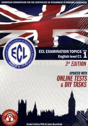 Kép: ECL Ex. Topics English Level C1 Book 1 3.Ed.