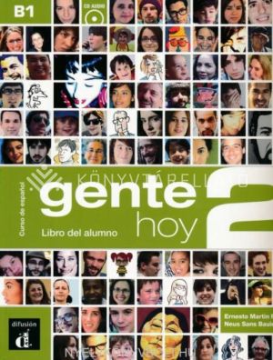 Kép: Gente Hoy 2 Libro Del Alumno + Cd Audio (Tankönyv)