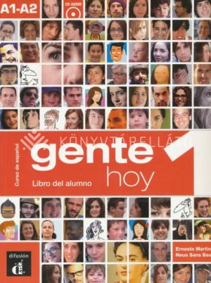 Kép: Gente Hoy 1 Libro Del Alumno + Cd Audio (Tankönyv)