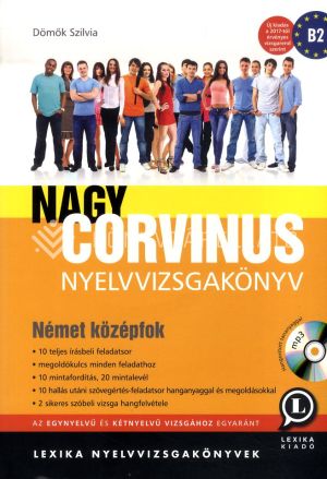 Kép: Nagy Corvinus Nyelvvizsgakönyv - Német középfok