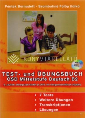 Kép: Test- und Übungsbuch Ösd Mittelstufe Dt.B2+2 CD 2. kiadás