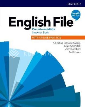 Kép: English File - 4th Edition - Pre-Intermediate Student's Book with Online Practice