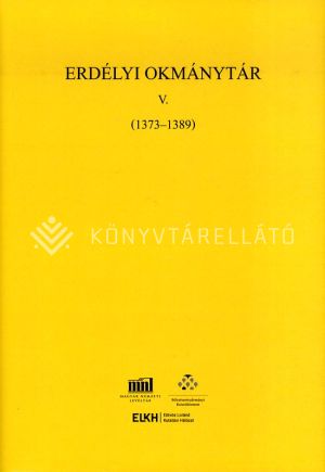 Kép: Erdélyi Okmánytár V.