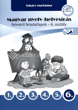 Kép: Magyar nyelv-helyesírás felmérő feladatlapok 6. osztály