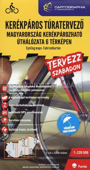 Kép: Magyarország kerékpáros túratervező térképcsomag 2022