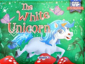 Kép: Mini-Stories pop up - The white unicorn