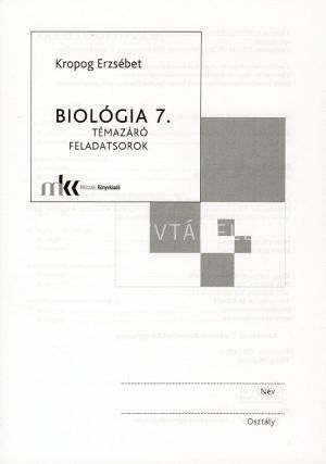 Kép: Biológia 7. témazáró feladatsorok