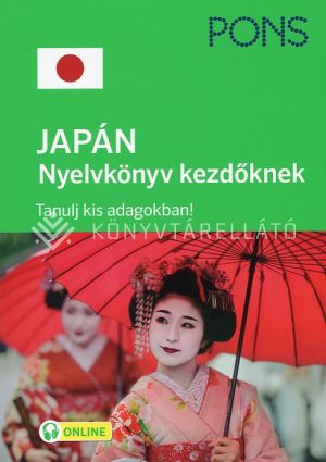 Kép: PONS JAPÁN nyelvkönyv kezdőknek   ONLINE letölthető hanganyag