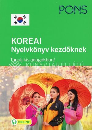 Kép: PONS KOREAI Nyelvkönyv kezdőknek   ONLINE letölthető hanganyag