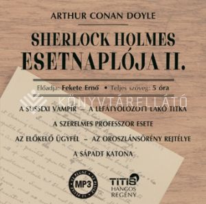 Kép: Sherlock Holmes Esetnaplója II. (hangoskönyv)
