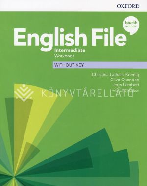 Kép: English File fourth edition Intermediate Workbook without key