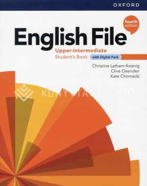Kép: English File fourth edition Upper-intermediate Student's Book with Digital Pack