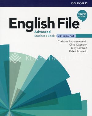 Kép: English File fourth edition Advanced Student's Book with Digital Pack