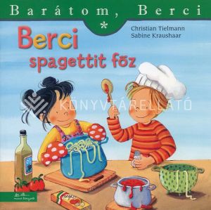 Kép: Berci spagettit főz - Barátom, Berci