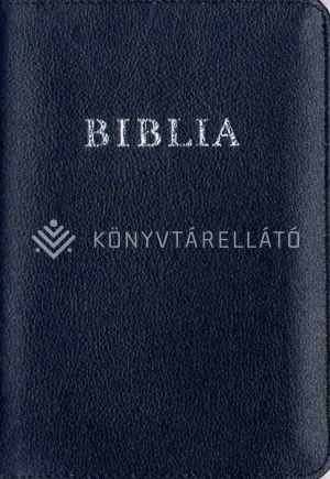 Kép: Biblia (revideált új ford,2014) bőr,cipzáros, regiszteres