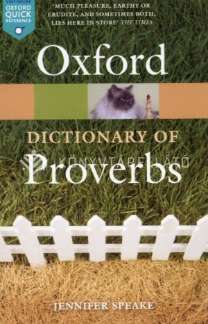 Kép: OXFORD DICTIONARY OF PROVERBS 6E