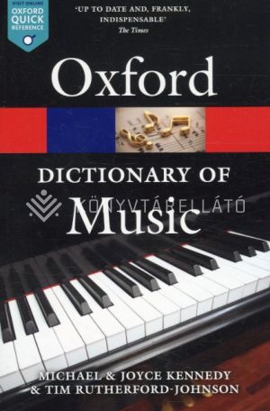 Kép: Oxford Dictionary of Music - 6th edition