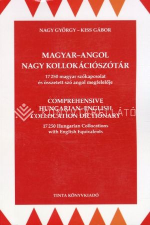 Kép: Magyar-angol nagy kollokációszótár